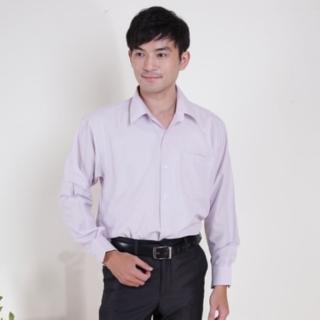 【JIA HUEI】長袖柔挺領男仕吸濕排汗襯衫 3158系列 條紋粉 商務 男襯衫(臺灣製造)