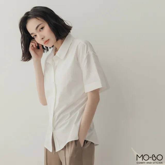 【【MO-BO】】完美靈魂後背小心機襯衫(上衣)