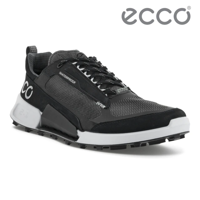 eccoecco BIOM 2.1 X MOUNTAIN M 健步2.1輕盈戶外跑步運動鞋 男鞋(黑色/磁石灰/黑色 82381460568)