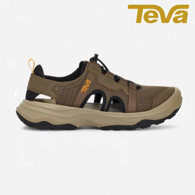 TEVA Out Flow CT 男 護趾水路機能涼鞋拖鞋/雨鞋/水鞋 柚木色(TV1134357TEAK)
