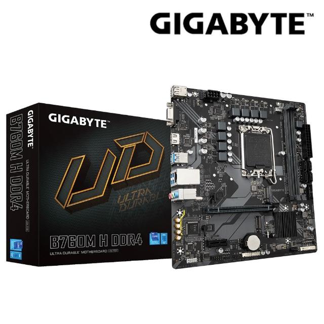 【GIGABYTE 技嘉】B760M H DDR4 主機板