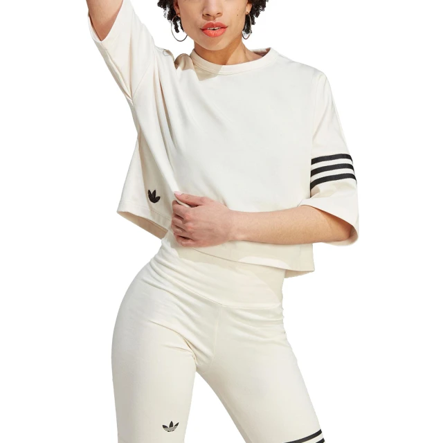 adidas 愛迪達adidas 愛迪達 圓領短袖T恤 T-SHIRT 女 - IM1830