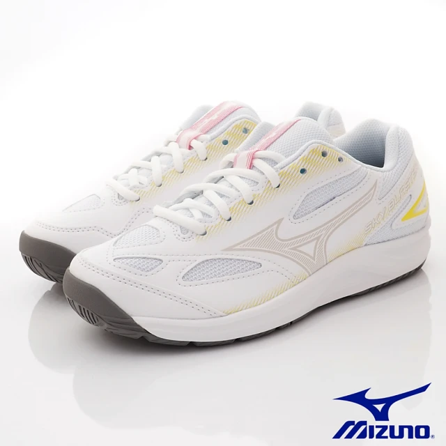 MIZUNO 美津濃 MIZUNO/SKY BLASTER羽球鞋(71GA234522白-23.5-25.5cm)