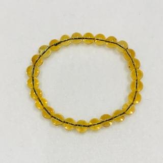 【勝弘珠寶】多明尼加藍珀手珠-7mm