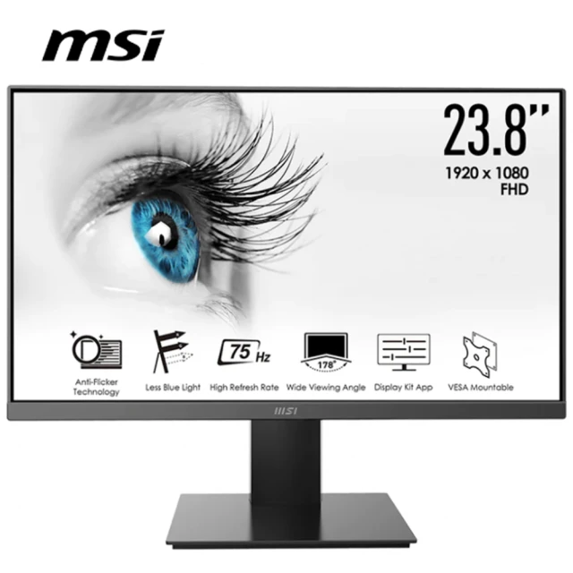 MSI 微星MSI 微星 24吋 PRO MP241X FHD護眼螢幕