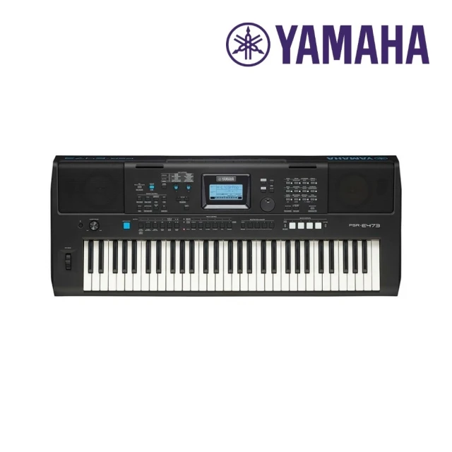 Yamaha 山葉音樂 自動伴奏琴 手提式電子琴 KB鍵盤樂器 PSR-E473(原廠公司貨保固)