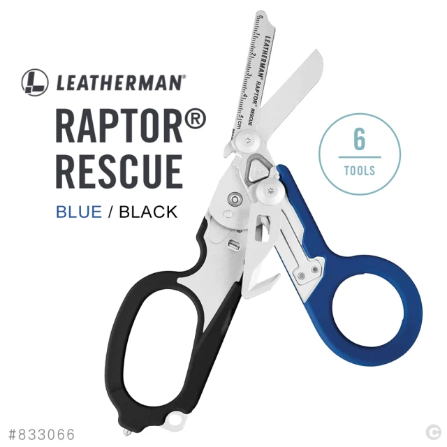 LeathermanLeatherman RAPTOR RESCUE 多功能工具剪/黑藍柄(#833066)
