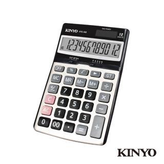 【KINYO】桌上型計算機 12位元(KPE-588)