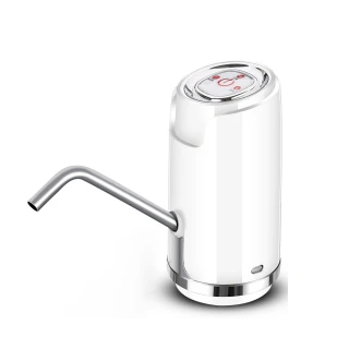 【飲水吧】USB充電式智能電動桶裝水抽水器(抽水機 吸水器 飲水機 取水器 靜音無聲 一鍵自動出水)