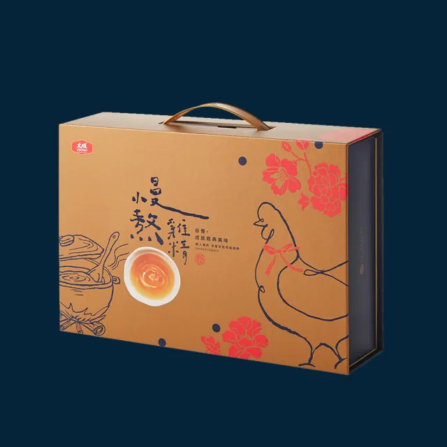 【大成】慢熬雞精（冷凍）︱3盒組（60mL／包、10包／盒）︱共30包︱週期購(大成食品  禮盒 滴雞精)