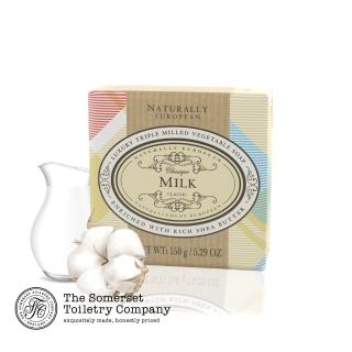 【Somerset 賽玫特】英國自然歐洲乳油木香皂150g-牛奶棉花