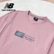 【NEW BALANCE】NB 短袖上衣_男裝_粉色_AMT21372PK(亞版 版型正常)