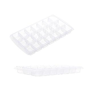 【生活King】冰河特大製冰盒/冰塊盒/製冰器(21格)