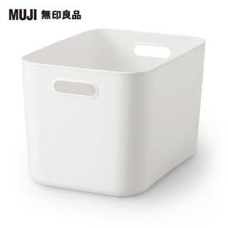 【MUJI 無印良品】軟質聚乙烯收納盒/大