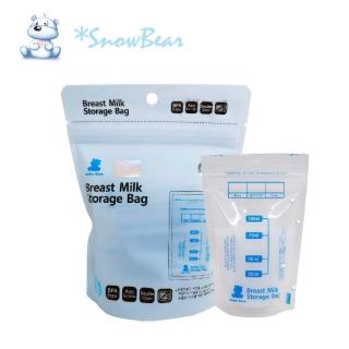 【SnowBear 韓國小白熊】母乳冷凍袋100ml/30入(初乳適用 母乳儲存袋 母乳冷凍袋 母乳保存)