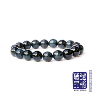 【TIBUKKYO 德榕藏品】原礦無染色藍虎眼手珠 10mm 鷹眼石(天然虎眼石手珠 鷹眼石手珠)