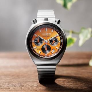 【CITIZEN 星辰】Chronograph sunokurono 50週年石英計時腕錶-38mm(AN3660-81X)