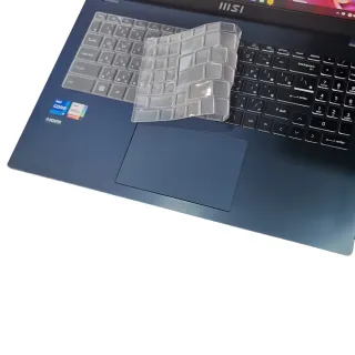 【Ezstick】MSI  Modern 15 B7M 奈米銀抗菌TPU 鍵盤保護膜(鍵盤膜)
