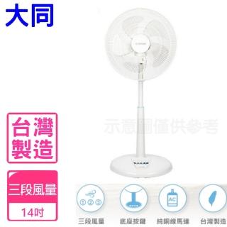 【TATUNG 大同】14吋立扇電風扇(TF-L14C5F)