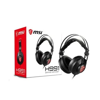 【MSI 微星】加購品 微星電競耳機麥克風 H991(微星 MSI 電競耳麥 H991)