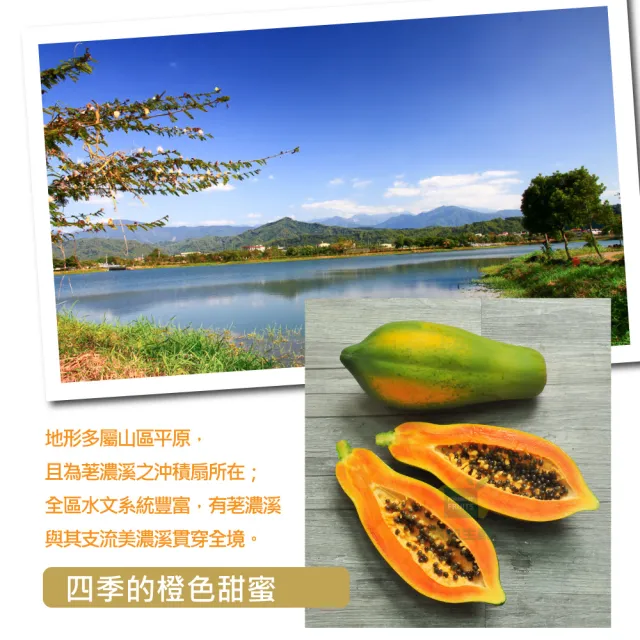 【每日宅鮮】台灣木瓜(3kg±5%x1箱)