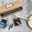 【Betrue】湖水藍綠鋼筆套組：漸層綠鋼筆+吸墨器+筆套(免費客製化刻字/禮盒/鋼筆刻字/生日禮物/女生禮物)