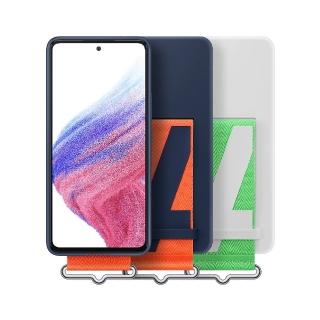 【Samsung 三星】Galaxy A53 5G 原廠矽膠薄型背蓋 EF-GA536(附指環帶)