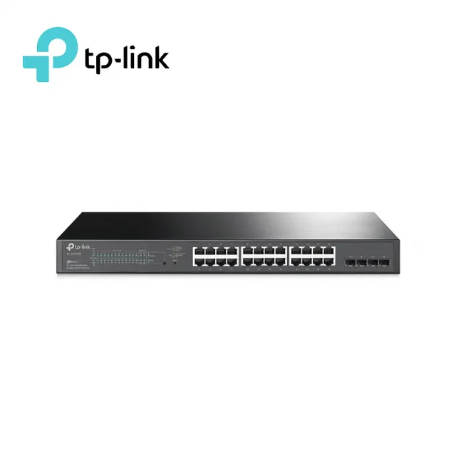 【TP-Link】TL-SG2428P 28埠 24埠Gigabit RJ45+4埠SFP 光纖端口 L2/L2+ 智慧型PoE switch交換器(250W)