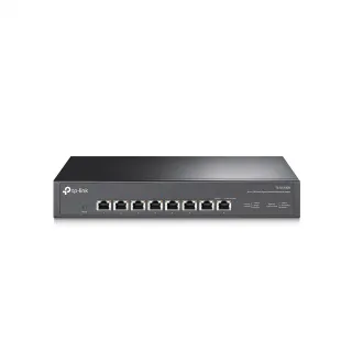 【TP-Link】TL-SX1008 8埠 port 100Mbps/1Gbps/10Gbps Gigabit桌上型/機架裝載型交換器 乙太網路(金屬殼)