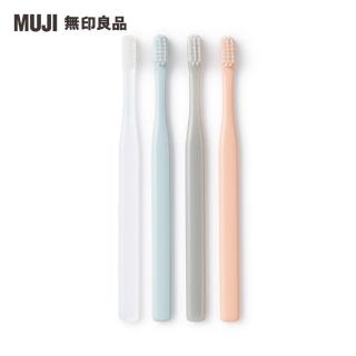 【MUJI 無印良品】聚丙烯牙刷4色組