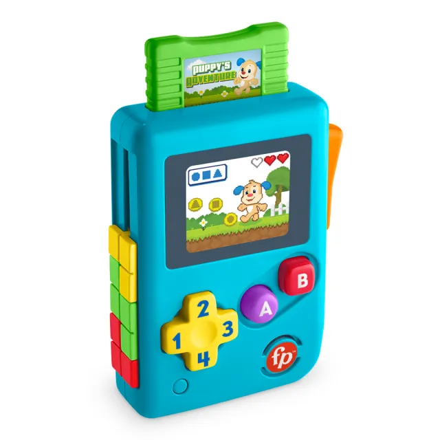 【Fisher price 費雪】聲光便攜掌上遊戲機