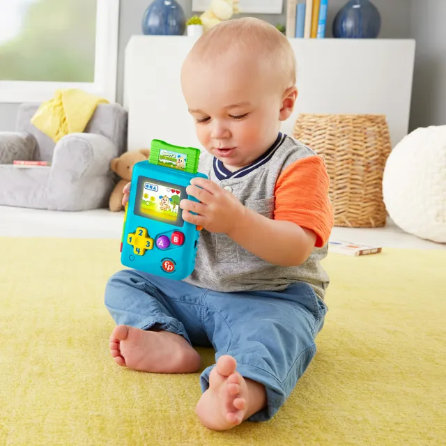 【Fisher price 費雪】聲光便攜掌上遊戲機