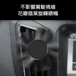 【Mont.Auto】花瓣造型風扇散熱磁吸車用/出風口手機支架(黑色)