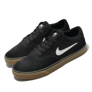 【NIKE 耐吉】滑板鞋 SB Chron 2 黑 白 男鞋 女鞋 麂皮 膠底 板鞋 運動鞋 休閒(DM3493-002)