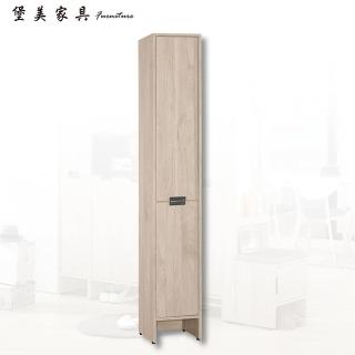 【PB FURNITURE 堡美傢俱】Leo簡約1尺玄關鞋櫃(附活動隔板7片/鞋櫃/玄關櫃/置物櫃/組合鞋櫃)