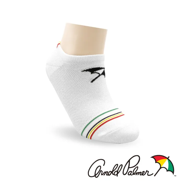 【Arnold Palmer 雨傘】6雙組日本抗菌消臭彩條隱形襪(隱形襪/男襪/消臭襪/抗菌襪)