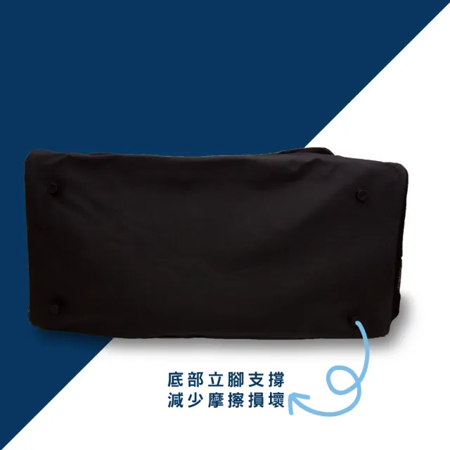 【LOTTO】多功能收納運動背袋 手提大旅行袋 露營背袋 51L(黑螢綠 MB0110)