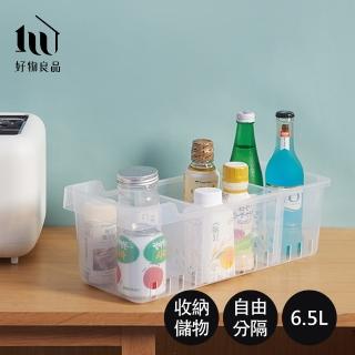 【好物良品】三入組6.5L 冰箱分類收納盒冷凍盒儲物盒抽屜盒(PP收納盒 浴室收納盒 抽屜收納盒)