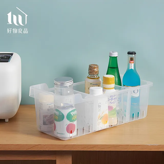 【好物良品】三入組6.5L_冰箱分類收納盒冷凍盒儲物盒抽屜盒(PP收納盒 浴室收納盒 抽屜收納盒)