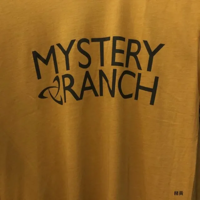 【Mystery Ranch】MR Logo Tee 鈦灰 炭灰 諸黃 水藍色 MR-61296(MR-61296)