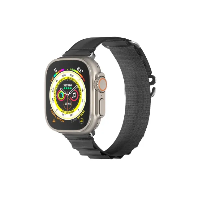 【MAGEASY】Apple Watch Ultra2/Ultra/9/8/7/6/5/4/3/SE ACTIVE 運動高山錶帶(最新S9/Ultra 2)