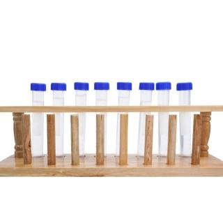 離心管架 8孔試管架 8柱 管架 酒架 立杆木製 試管架 851-TTR8(雞尾酒杯架 標本瓶 比色管架)