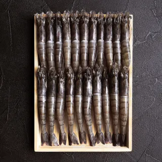 【海鮮主義】南美進口鮮美生白蝦6盒組(800g±10%/盒 約34-42隻 規格40/50)