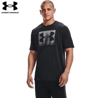 【UNDER ARMOUR】UA 男 短袖 Logo T_1329581-001(黑)