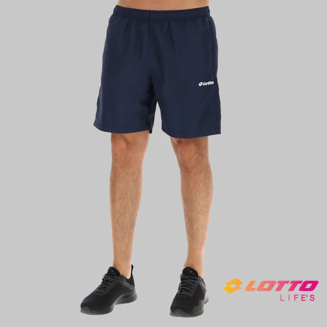 【LOTTO】男 訓練短褲(深藍-LT2158471CI)