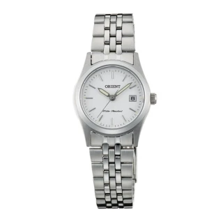 【ORIENT 東方錶】ORIENT 東方錶 OLD SCHOOL系列 鋼帶款 銀色白面 - 26mm(FSZ46003W)
