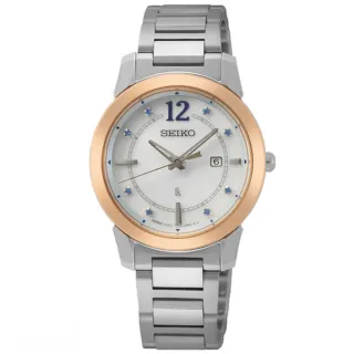 【SEIKO 精工】限量 Lukia系列 綻放 太陽能腕錶 禮物 送禮 推薦(SUT414J1/V137-0DL0K)