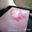 【CEC風麋露】雙人露營充氣床墊 雙子星雲朵舒眠數位印花版M+號(雙人充氣墊 TPU床墊 露營氣墊床)