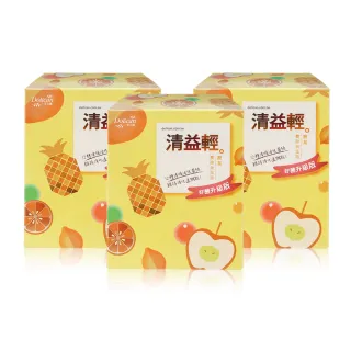 即期品【多立康】清益輕蔬果雙酵益生菌 好菌升級版30包X3(蔬果酵素/添加木寡糖/維生素C)