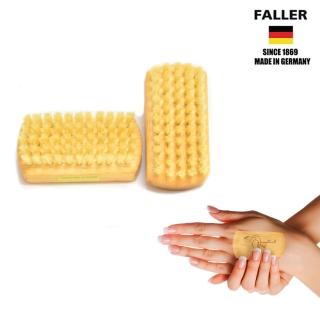 【FALLER德國芙樂森詠木香】德國製原木白豚鬃手部雙足清潔按摩刷(厚刷/沐浴按摩美容/幸福母親節)